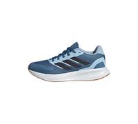 adidas Unisex Kids RUNFALCON 5 Shoes Junior, Dusky Ink/Legend Ink/Glow Blue, 5.5 UK