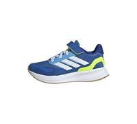 adidas Unisex Kids RUNFALCON 5 Shoes Kids, Bright Royal/Cloud White/Lucid Lemon, 2 UK