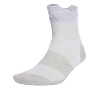 adidas Unisex Kids Running x Adizero Socks 1 Pair, White/Green Spark, 7-8 Years