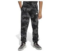Adidas Kids Seasonal Essentials Camo Fleece Pant Colour: Black, Size: 9-10 years