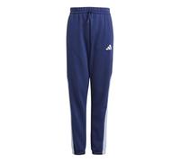 adidas Unisex Kids Seasonal Essentials Colorblock Pants, Dark Blue/Glow Blue/White, 9-10 Years