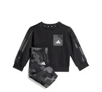 adidas UNISEX KIDS Seasonal Essentials Infants Camo Fleece Jogger Set in French Terry 2-3Y