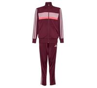 Adidas Seasonal Essentials Tiberio 3 Stripes Tricot Tracksuit Red 9-10 Years Kids