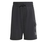adidas Unisex Kids Seasonals CAMO Shorts, Black/Carbon, 15-16 Years