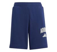 adidas Unisex Kids Seasonals Collegiate Typography Short, Dark Blue, 13-14 Years
