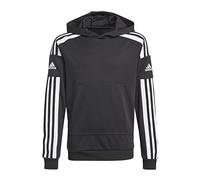 adidas Unisex Kids Squadra 21 Hoodie, Black / White, 7-8 Years