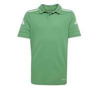 adidas Unisex Kids SQUADRA25 Cotton Polo Kids, Team Green/White, 9-10 Years