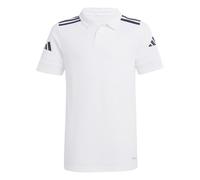 adidas Unisex Kids SQUADRA25 Cotton Polo Kids, White/Black, 11-12 Years