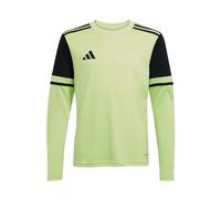 adidas Unisex Kids SQUADRA25 Goalkeeper Jersey Long Sleeve Kids, Pulse Lime/Black, 5-6 Years
