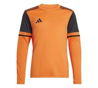adidas Unisex Kids SQUADRA25 Goalkeeper Jersey Long Sleeve Kids, Semi Impact Orange/Black, 9-10 Years