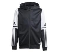 adidas Unisex Kids Squadra25 Hoody Kids Sweatshirt, black/white, 7-8 Years