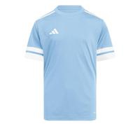 adidas Unisex Kids SQUADRA25 Jersey Short Sleeve Kids, Team Light Blue/White, 11-12 Years