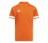 adidas Unisex Kids SQUADRA25 Jersey Short Sleeve Kids, Team Orange/White, 5-6 Years