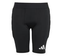 adidas Unisex Kids SQUADRA25 PADDED GOALKEEPER SHORT TIGHT KIDS, Black/White, 13-14 Years