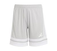 adidas Unisex Kids Squadra25 Short Kids Shorts, Team Light Grey/White, 7-8 Years