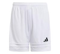 adidas Unisex Kids SQUADRA25 Short Kids, White/White/Black, 5-6 Years