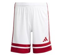 adidas Unisex Kids SQUADRA25 Short Kids, White/Team Power red 2, 9-10 Years
