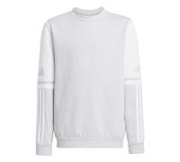 adidas Unisex Kids Squadra25 Sweat Crew Kids Sweatshirt, team light grey/white, 7-8 Years