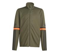 adidas Unisex Kids SQUADRA25 TRAINING JACKET KIDS, night cargo/black/semi impact orange, 7-8 Years
