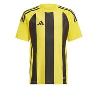adidas Unisex Kids Striped 24 Jersey Kids Shirt, Team Yellow/Black, 9-10 Years