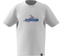 adidas Unisex Kids Summer Adventures Graphic T-Shirt Kids, White, 5-6 Years