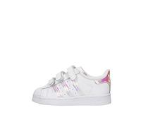 adidas Unisex Kids Superstar Cf Fitness Shoes, White Iridescent, 5 UK Child