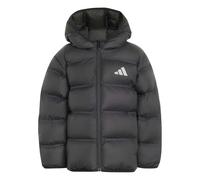 adidas Unisex Kids Synthetic Down Coat, black/white, 6-7 Years