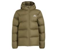 adidas Unisex Kids Synthetic Down Coat, olive strata/REFLECTIVE SILVER, 11-12 Years