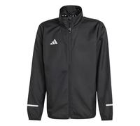 adidas Unisex Kids Team Wind.Rdy Coat, Black/Reflective Silver, 13-14 Years
