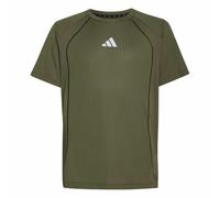 adidas Unisex Kids Tech Apparel Climacool Shirt, Olive strata/Reflective Silver, 15-16 Years