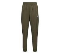 adidas Unisex Kids Tech Apparel Trackpant Pants, Olive strata/Black/Reflective Silver, 7-8 Years