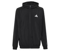 adidas Unisex Kids Tech Apparel Tracktop Sweatshirt, black/black/REFLECTIVE SILVER, 7-8 Years