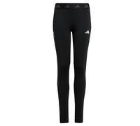 adidas TechFit Tights Junior Girls 9-10 Years Black/White