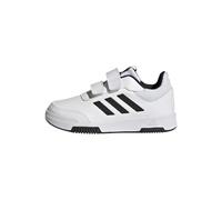 adidas Unisex Kids Tensaur Hook and Loop Shoes, Cloud White/Core Black/Core Black, 1 UK