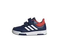 adidas Unisex Kids Tensaur Hook and Loop Shoes, Dark Blue/FTWR White/Bright red, 2.5 UK