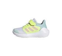 adidas TENSAUR Run 3.0 Shoes Children, Cloud White/Clear Pink/Hi-Res Yellow, 2.5 UK Child