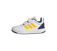 adidas Unisex Kids Tensaur Sport 3.0 Hook and Loop Kids Shoes, FTWR White/Collegiate Gold/Collegiate Navy, 4.5 UK