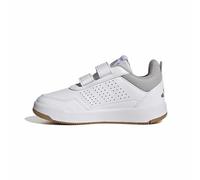 adidas Unisex Kids Tensaur Sport 3.0 Hook and Loop Kids Shoes, FTWR White/Silver Met./Grey Two, 10 UK Child