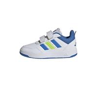 adidas Unisex Kids TENSAUR Sport 3.0 Hook and Loop Shoes Kids, FTWR White/Bright Royal/Solar Slime, 4 UK