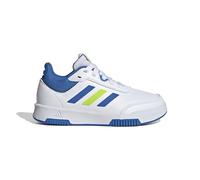 adidas Tensaur Sport Training Lace Shoes Running, FTWR White/Bright Royal/Solar Slime, 4 UK Child
