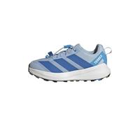 adidas Unisex Kids Terrex Agravic Trail Running Shoes Kids, Glow Blue/ray Blue/Tent Green, 2 UK
