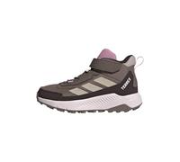 adidas Unisex Kids Terrex Anylander Mid Children Hiking Shoes, Earth strata/Wonder Taupe/Aurora Coffee, 11 UK Child