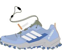 adidas Unisex Kids Terrex Ax4S Speed Lacing Hiking Kids Shoes, Glow Blue/Chalk White/Grey Two, 11.5 UK Child
