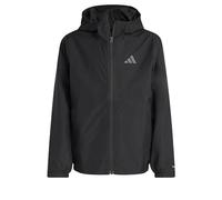 adidas Unisex Kids Terrex Kids Multi 2 Layer CLIMAPROOF Rain Jacket, black/black, 9-10 Years