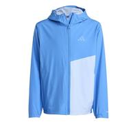 adidas Unisex Kids Terrex Kids Multi 2 Layer CLIMAPROOF Rain Jacket, ray blue/glow blue, 13-14 Years