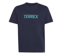 adidas Unisex Kids Terrex Kids Multi Logo Shirt, Legend Ink, 9-10 Years