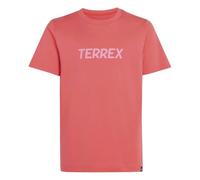 adidas Unisex Kids Terrex Kids Multi Logo Shirt, Pure Turbo, 7-8 Years