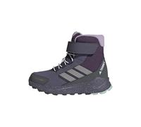 adidas Unisex Kids Terrex Trailmaker 2 High Climawarm+ Kids, Aurora Plum/Matte Silver/Semi Flash Aqua, 2 UK