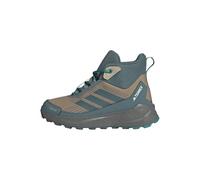 adidas Unisex Kids Terrex Trailmaker 2 Mid RAIN.RDY Hiking Shoes Kids, Cardboard/Preloved Teal/Pure Teal, 2 UK