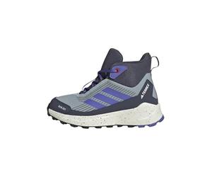 adidas Unisex Kids Terrex Trailmaker 2 Mid RAIN.RDY Hiking Shoes Kids, Magic Grey/Semi Cobalt Blue/Shadow Navy, 6 UK